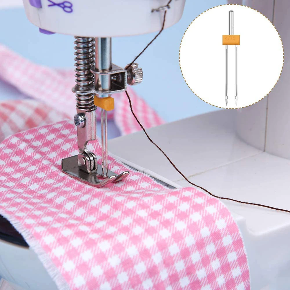 4-10PCS Sewing Machine Twin Ne – обзор и цена Twin Needle Stretch