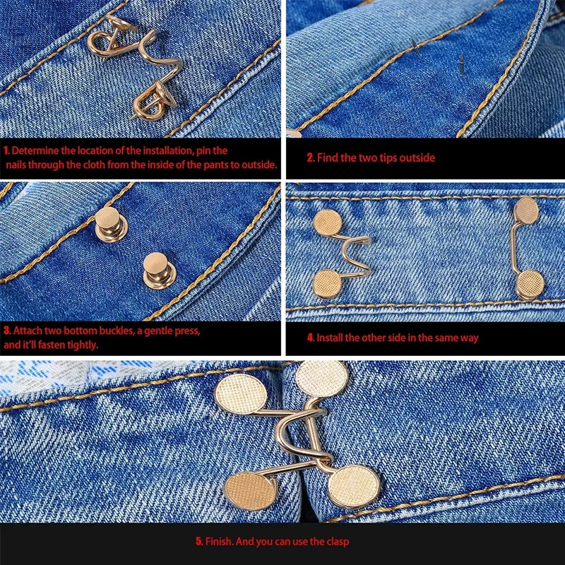 1/4Set Nail-free Metal Jeans B – обзор и цена Button Hole Cutter