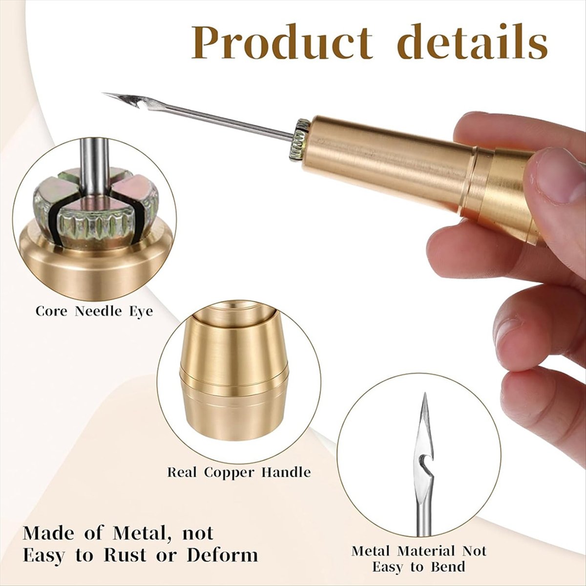 9pcs Leather Sewing Awl Kit wi – обзор и цена Sewing Kit