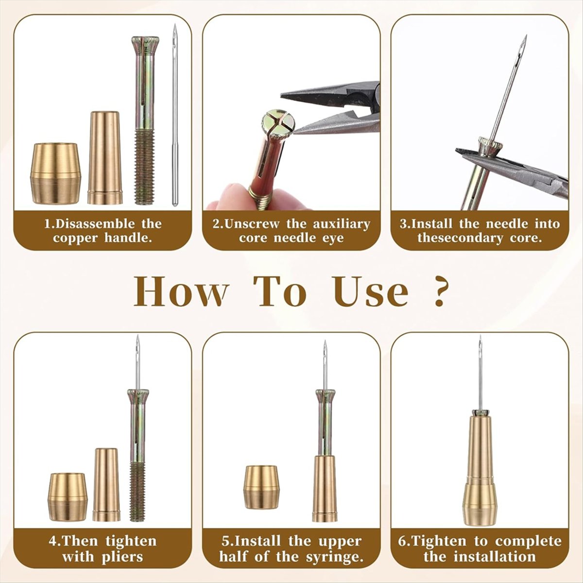 9pcs Leather Sewing Awl Kit wi – обзор и цена Sewing Kit