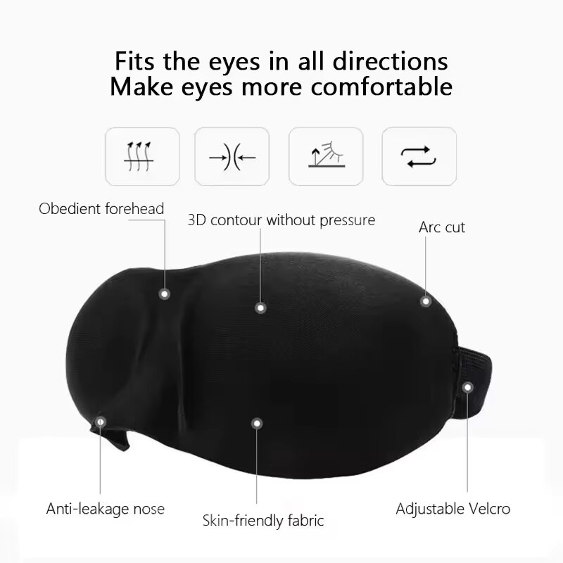 Eye Mask for Sleeping 3D Conto – обзор и цена Sewing Cotton
