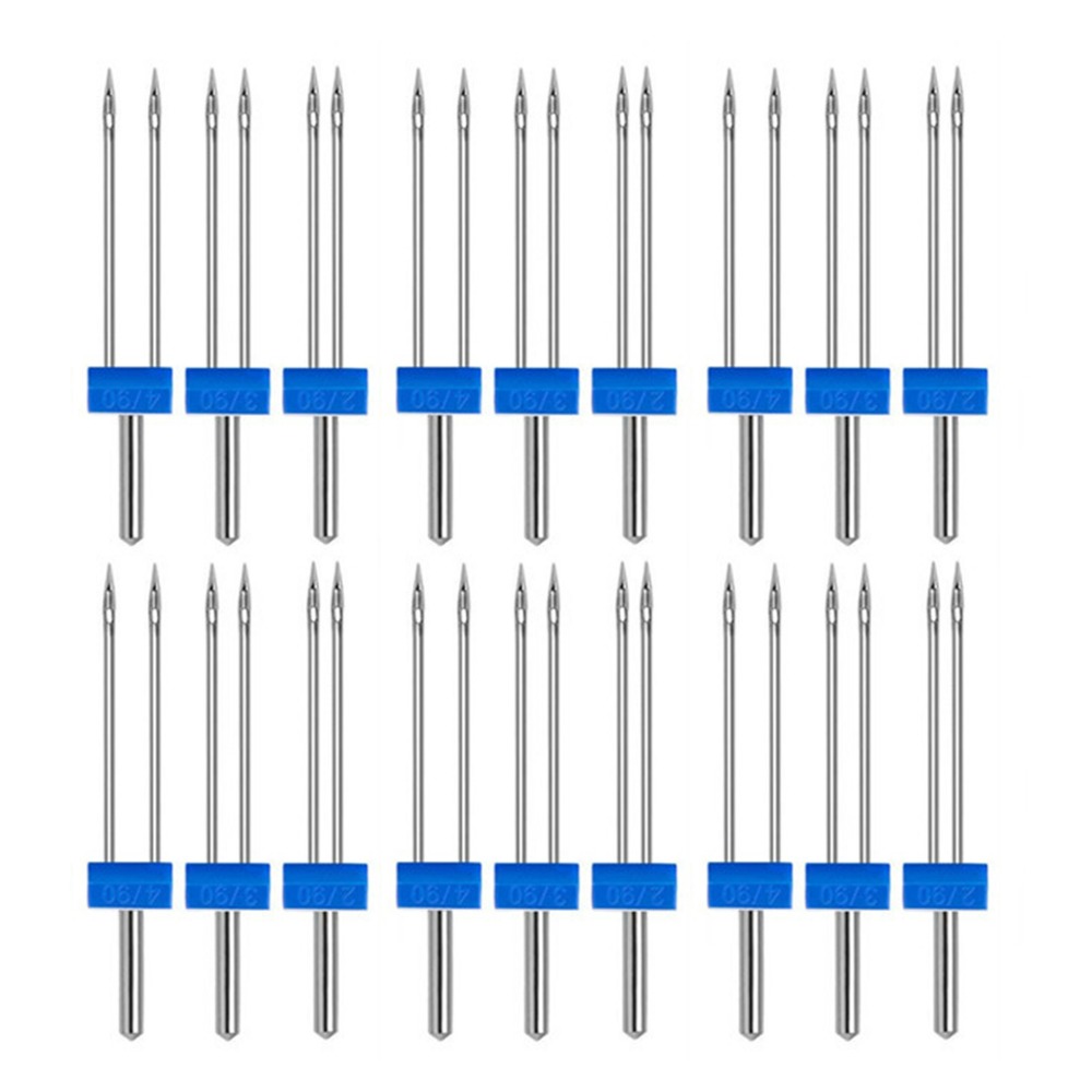 18pcs Stainless Steel Sewing M – обзор и цена Twin Needle Stretch