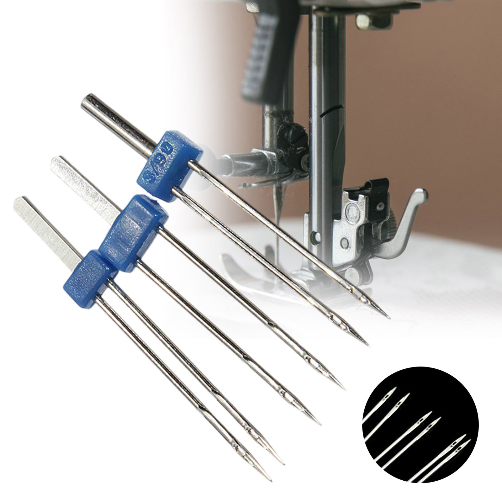 Twin Needles Set 3 Pcs Stainle – обзор и цена Twin Needle Stretch