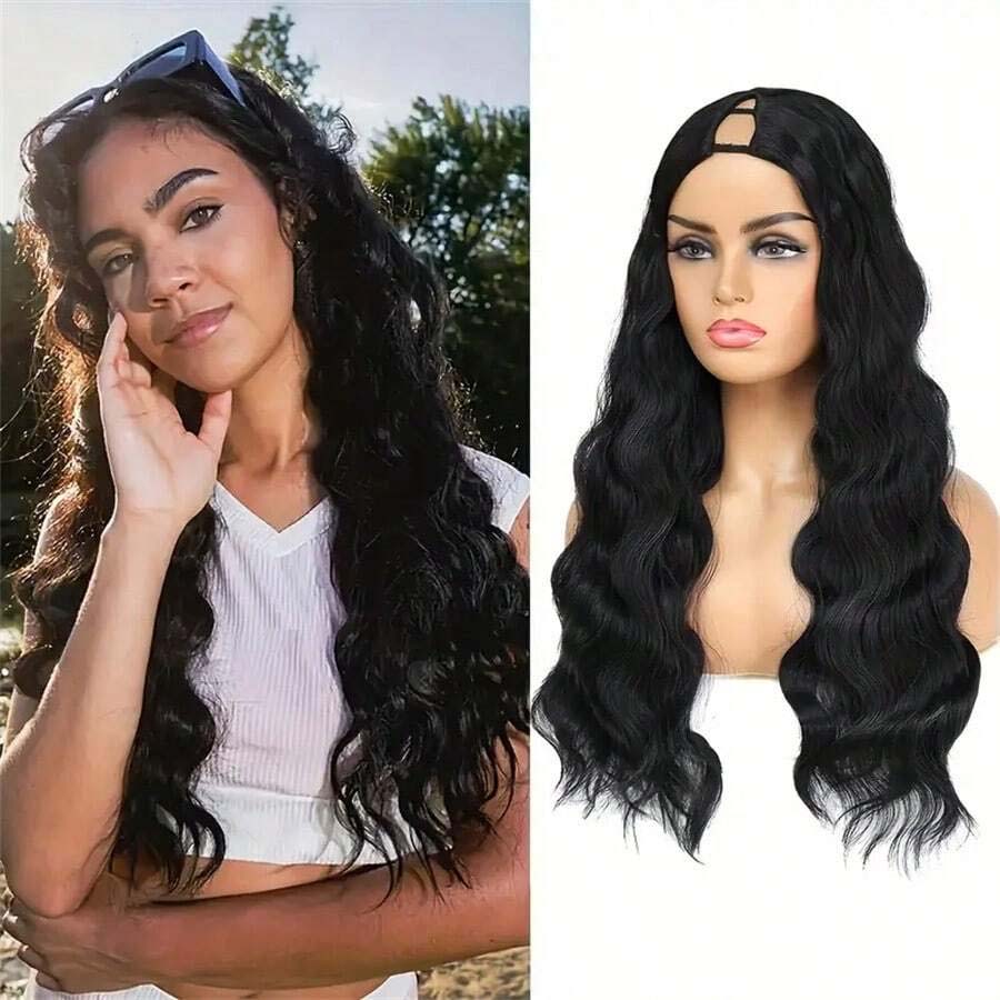 V Part Wig Human Hair Body Wav – обзор и цена Sewing V