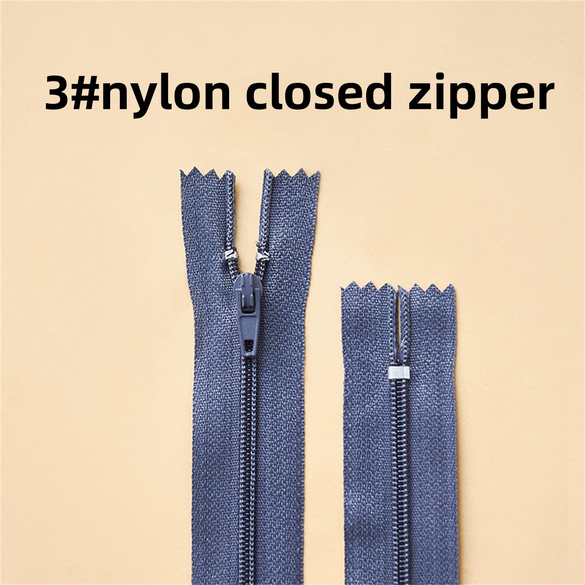 10pcs #3 Nylon Closed-End Zipp – обзор и цена Sewing Front Zipper