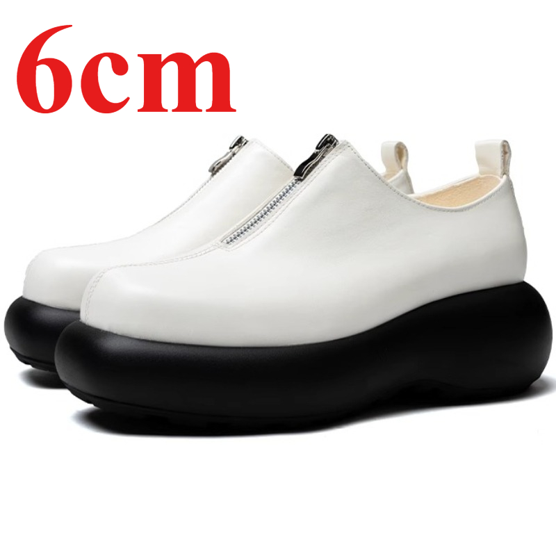 Derby Shoes for Men's Height I – обзор и цена Sewing Front Zipper
