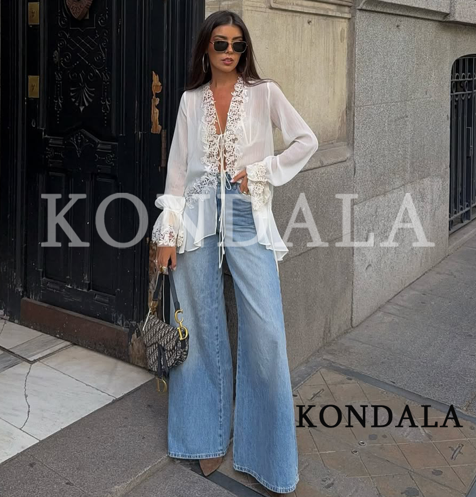 KONDALA Chic Lace Crochet Spli – обзор и цена Sewing V