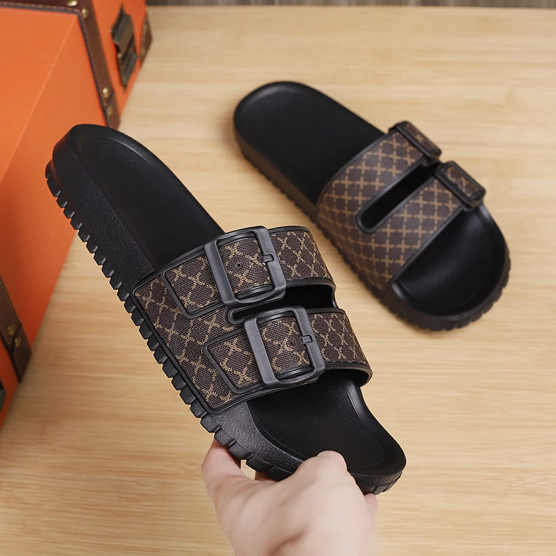 Summer Fashion Men Slippers Co – обзор и цена Sewing Latex
