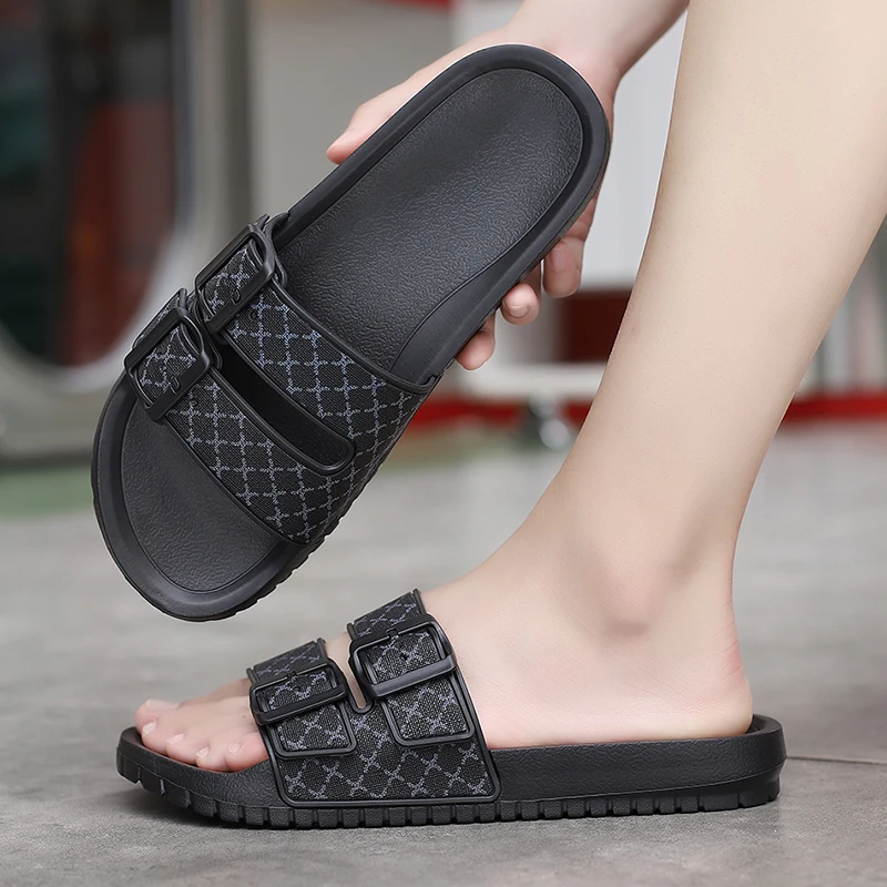 Summer Fashion Men Slippers Co – обзор и цена Sewing Latex