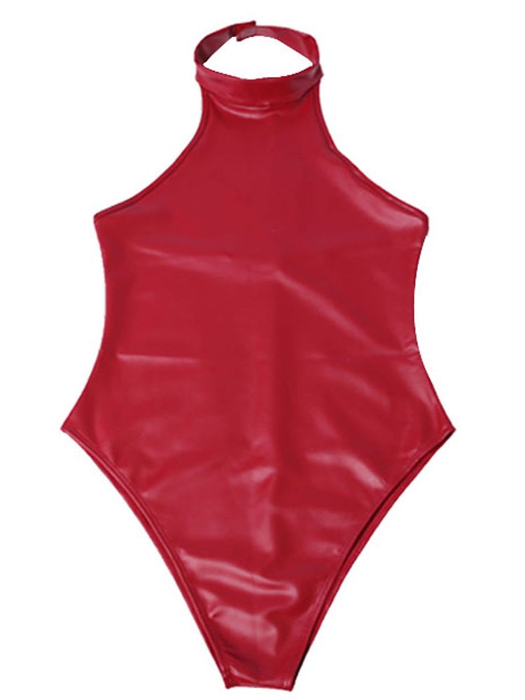 Faux Latex PU Leather Catsuit  – обзор и цена Sewing Latex