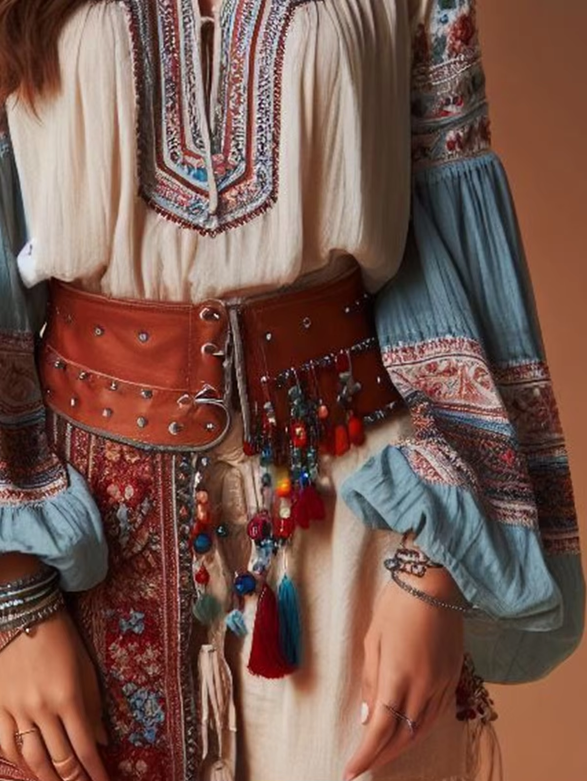 Lantern Sleeves Boho Blouse Fl – обзор и цена Sewing V